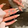 Pendientes de Borla de Mariposa de Estilo Nuevo, Frescos y Elegantes, con un Toque de Alta Gama, Pendientes de Diseño Único y Etéreo 2025