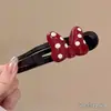 Pinzas de peluche de oso de peluche y pato para otoño e invierno, pasadores dulces y sin costuras, accesorios para el cabello de alta gama estilo coreano, pinzas modernas y de moda, venta al por mayor