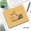 Mouse Pad Quadrado Pequeno Coleção Teclas de Atalho de Escritório Jogo Meninas Fofas Almofada de Mesa Espessa Almofada de Borracha Almofada de Teclado