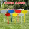 Para Amazon nova placa inclinada de plástico arco etiqueta de jardinagem sinal de jardinagem placa de sinalização placa