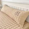 Funda de almohada larga acolchada anti-saliva anti-aceite para el cabello doble funda de almohada pareja tira larga funda de almohada integrada resistente a la suciedad especial para núcleo de almohada