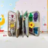 Libros de Fieltro Transfronterizos, Tableros de Actividades de Fieltro para la Iluminación de Bebés, Juguetes de Educación Temprana, Juguetes para Niños, Tableros Educativos, Tableros de Aprendizaje de Fieltro