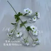 Flor Artificial de Mariposa y Flor de 18 Cabezas Múltiples Simulada para Decoración del Hogar, Celebración de Bodas, Flor de Seda al por Mayor Transfronteriza, Flor Artificial