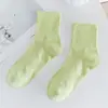 Calcetines cityboy hombres mujeres ins de moda malla transpirable que absorbe el sudor color liso calcetines negros blancos deportivos baloncesto tobillo corto calcetines de algodón