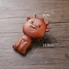 Bolsa Aromática de Sándalo Rojo Zodiacal Peine de Sándalo Masajeador de Piel Peine con Cojín de Aire Peine para Bebé de Un Año Peine Portátil de Dibujos Animados para Niños