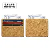 Estoque Transfronteiriço Porta-Cartões de Grão de Cortiça Porta-Cartões Multicartões Fino Masculino e Feminino Material de Cortiça de Alta Qualidade Porta-Cartões Horizontal e Vertical