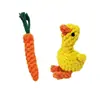 Corda Trançada Resistente a Mordidas Cenoura Brinquedo para Cães de Estimação Atacado Comércio Transfronteiriço Popular Brinquedo de Mastigar para Cães de Estimação para Entretenimento