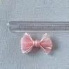 Laço Semi-Acabado DIY de Gaze Perolada Neve Três Camadas para Presilha de Cabelo de Pet Crianças Acessórios de Cabelo Roupas de Bebê Bjd Ingredientes