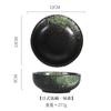 Tazón de cerámica de estilo japonés al por mayor, tazón de sopa de postre comercial creativo, tazón de arroz de mijo para el hogar, tazón de estilo coreano, tazón individual para mesa de restaurante.