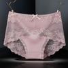 Ropa interior de encaje entrepierna de algodón sexy sin costuras cintura de encaje ropa interior de encaje para mujer