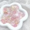 Celebridad de Internet Nueva Serie Aurora Barroca Degradada Mariposa Rosa Color AB Pegamento en Crema Accesorios para Fundas de Teléfono Móvil