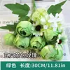 Flor de rosa de seda artificial haste única flor falsa flor artificial para casamento, casa, decoração de Dia dos Namorados, parede de decoração de buquê de alta qualidade
