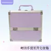 Nueva Caja de Maquillaje Portátil Personalizada al por Mayor con Compartimentos Caja de Almacenamiento de Belleza y Cuidado de la Piel de Tela de PVC
