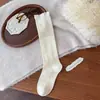 Calcetineshuecos para pantorrilla de mujer, estilo fino de verano INS, estilo coreano, modernos, dulces, estilo ballet, calcetines de mujer largos hasta el muslo, adelgazantes, calcetines JK