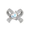 Celebridad de Internet Joyería para Uñas de Aleación Arte de Uñas Paraíso Brillante Accesible Lujo Decoración de Uñas con Moño de Diamante Ligero Accesorios de Uñas Portátiles