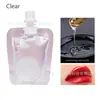 Comercio Exterior Transfronterizo Aceite para Labios Hecho a Mano DIY Brillo de Labios Producto Semi-Terminado Hidratante Perlado Shimmer Brillo de Labios Multicolor con Sabor a Fruta