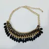 Moda Europea y Americana Exagerada de Marca Famosa Lujo Ligero Cadena de Rhinestone Multicapa Collar Accesorios de Moda Cortos para Mujer Venta Caliente Transfronteriza