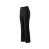 SOBRESEA Calça Micro Flare Estilo Kendall Jenner para Mulheres Outono Inicial com Cintura Elástica Embutida Emagrecedora Versátil Alta Qualidade Cropped Casual