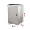 Gabinete de Red para Exteriores de Acero Inoxidable de Pie Gabinete Impermeable para Exteriores Equipo de Monitoreo Gabinete de Bajo Voltaje Amplificador de Potencia Caja de Distribución de Interruptores