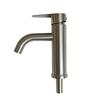 En stock lavabo de acero inoxidable 304 grifo de enfriamiento único lavabo de baño lavabo lavabo balcón