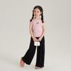 Camiseta sin mangas de verano para niños Estilo coreano Chaleco deportivo de dos piezas falsas 2024 Nuevo verano Chaleco para niñas Camiseta sin mangas