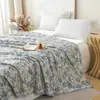 2026 Nuevo Estilo Tencel Encaje Verano Colcha Colcha de Aire Acondicionado 150X200cm Preludio Rosa