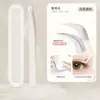 Pinzas para Extensiones de Pestañas con Logo Personalizado del Fabricante Pinzas para Pestañas de Acero Inoxidable Pintadas en Spray Pinzas para Pestañas Falsas Pinza de Pluma Dorada