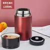 Taza de Acero Inoxidable Estofada Taza Rellena Gran Capacidad Gachas Estofadas Portátil Lonchera Térmica Olla Estofada Tarro Tremella
