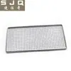 Malha para Forno e Air Fryer Auto-produzida e Esgotada Barra Corrugada Retangular de Aço Inoxidável Grelha para Churrasco Churrasco