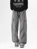 Pantalones Cargo Plisados de Marca de Moda para Hombre ACU Otoño/Invierno 2026 Nuevas Llegadas Pantalones Casuales de Pierna Recta Pantalones Largos Sueltos Retro para Hombre