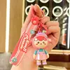 Lindo llavero colgante de animal de resina, llavero moderno de acrílico colorido, decoración para bolso y coche, pequeño regalo