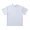 Camiseta Personalizada Estilo Americano de Hombros Rectos para Hombre, Estilo Retro Simple Old Money, Camiseta de Cuello Redondo, Camiseta Básica de Manga Corta Doble Cara para Hombre