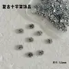Acessórios de nail art em formato de cruz, populares online, estilo punk retrô, únicos, doces e descolados, estilo escuro, acessórios de unha usáveis
