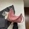 Bolsa de Ombro para Axila Feminina, Relaxada e Fashion, Nova Coleção Verão 2026, Bolsa Transversal de Cor Sólida, Bolsa de Mão Pequena Exquisita e Estilosa