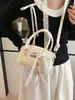 Bolsa de Ombro Estilo Doce de Nicho 2025 Nova Coreana Casual para o Dia a Dia Bolsa de Axila Moda Tendência Bolsa Almofada