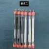 Aguja de Pesca Extensible, Bolígrafo para Poner Gusanos Rojos, Bolígrafo para Enganchar, Bolígrafo para Atar Gusanos Rojos, Accesorios de Pesca, Herramienta para Poner Gusanos Rojos y Lombrices de Tierra