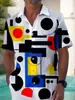 Amazon AliExpress nueva importación transfronteriza comercio exterior nueva chaqueta de camisa para hombre estampado completo fabricantes suministro