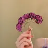 Horquilla de Flor de Tela Super Hada, Dulce, Simple, Fresca, Versátil, Moderna, de Nicho, Accesorios para el Cabello Personalizados al por Mayor para Mujeres