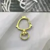 Chaveiro de Sino de Árvore de Natal Pintinho Caractere Oito Mola Giratória Pode Ser Aberto Para Reter Cor Acessórios Feitos à Mão Metal