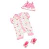 Amazon Más Vendido Combinación de Disfraz de Muñeca de Diez Piezas 45CM Traje de Ropa de Muñeca de Verano Accesorios de Ropa de Muñeca de Primavera y Otoño