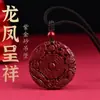 Colección de Colgantes de Cinabrio Natural y Arena Púrpura Dorada, Collares de Pareja del Año Zodiacal, Venta al por Mayor y Dropshipping de Joyería y Regalos de Mercado Callejero