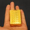 Foil Dourado Pet Plástico À Prova d'Água Baralho Criativo Luxo Dourado Mini Preto Baralho Mini Poker