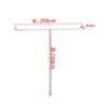 Estante de Exhibición para Tienda de Ropa Estante para Tienda de Ropa de Mujer Decoración Colgador Estante de Pared Alambre de Acero Inoxidable Dibujado Estante Lateral Estante de Exhibición