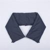 Chaqueta de Plumas de Invierno Anti-suciedad Cuello Falso Versátil Unisex Chaqueta Cálida Cubierta de Cuello Limpieza Extraíble Cuello