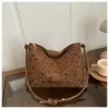 Amazon 2026 Nueva Bolsa de Pana de Gran Capacidad para Viajes Diarios para Mujer Bolso de Hombro Versátil de Nicho Bolso Tote Bolso de Mano
