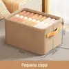 Caixa de Armazenamento de Roupas Cesto de Armazenamento de Tecido Espesso Armazenamento de Roupas e Calças Caixa de Armazenamento Dormitório Doméstico Caixa de Armazenamento de Diversos