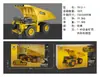 Huina 1:50 Modelos Estáticos de Vehículos de Construcción Excavadora Rodillo Compactador Camión Volquete