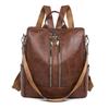 Mochila Feminina Versão Coreana 2023 Nova Casual Anti-Roubo Mais Fácil para Combinar Patchwork Bolsa Feminina Casual Moda Viagem Mochila Impermeável