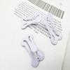 Mini horquillas pequeñas de estilo coreano para niña, con forma de hueso, con clip lateral, de color BB, para flequillo