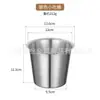 Cubo de Hielo Creativo de Acero Inoxidable para Bares, Ktvs, Sake, Cerveza, Hotel, Popular en Línea, Cubo para Cubitos de Hielo de Uso Doméstico, Cubo para Snacks